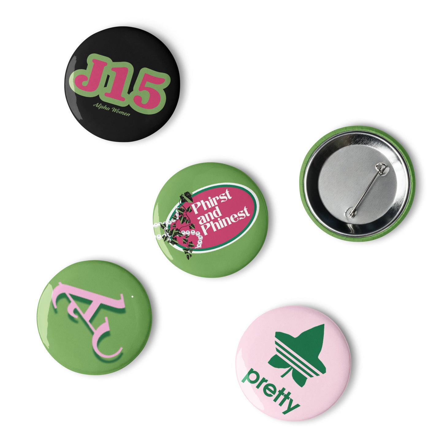 AKA Button Pin Set