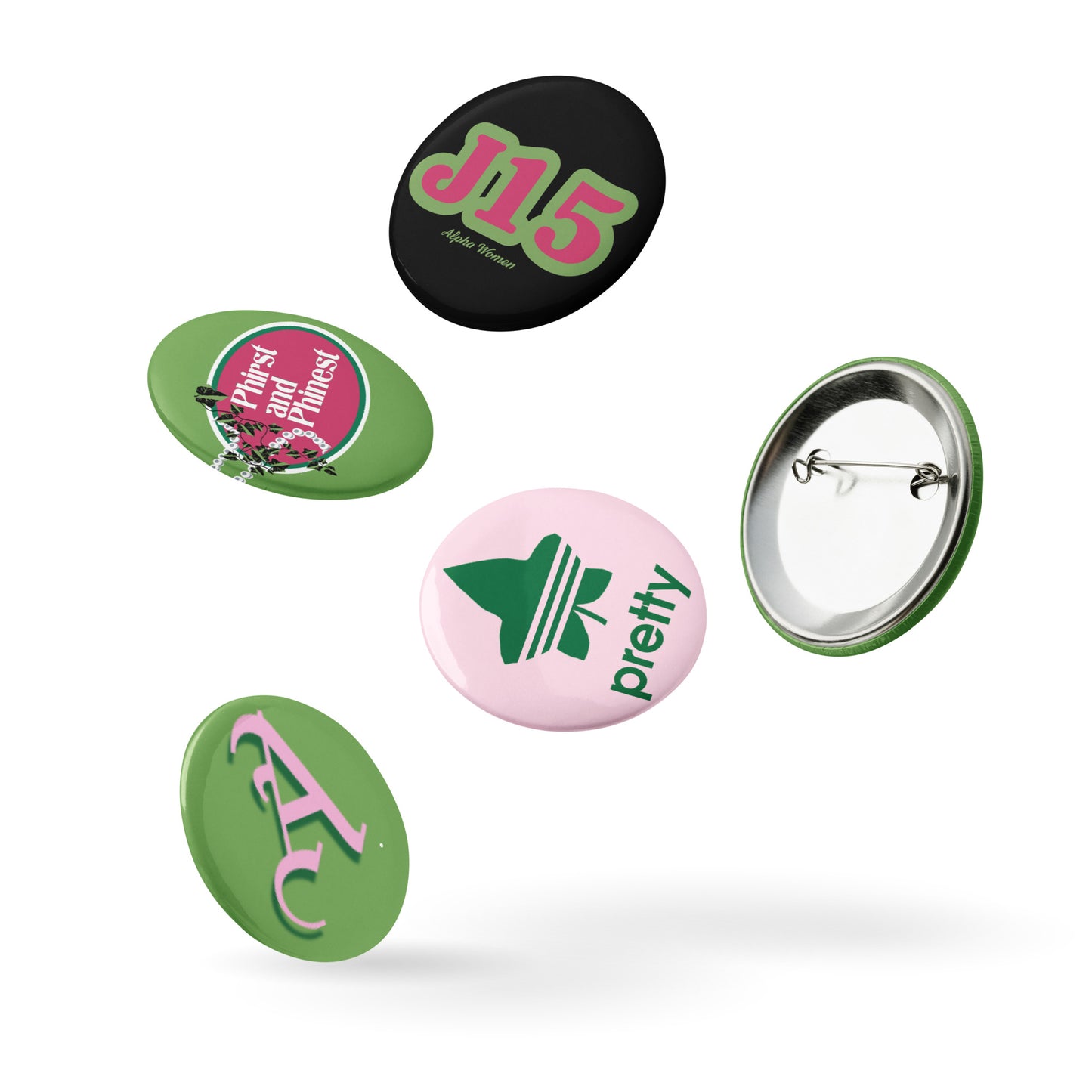 AKA Button Pin Set