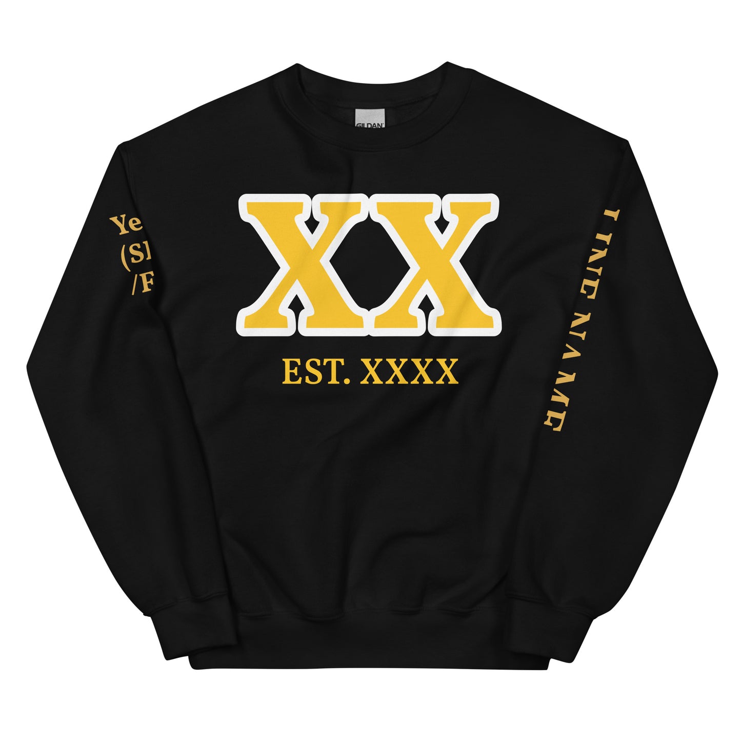 Alpha Customizable Chapter Sweatshirt