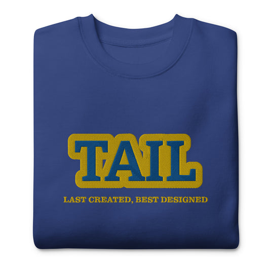 SGRHO Embroidered Line Number Sweatshirt