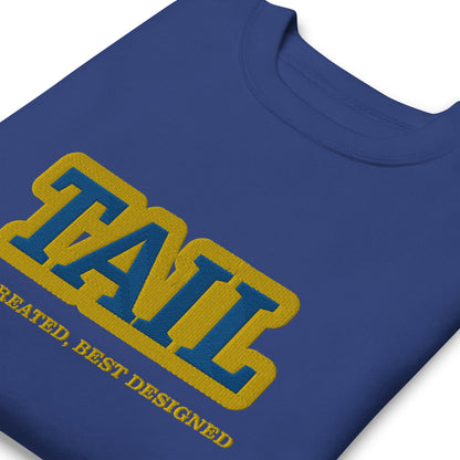 SGRHO Embroidered Line Number Sweatshirt