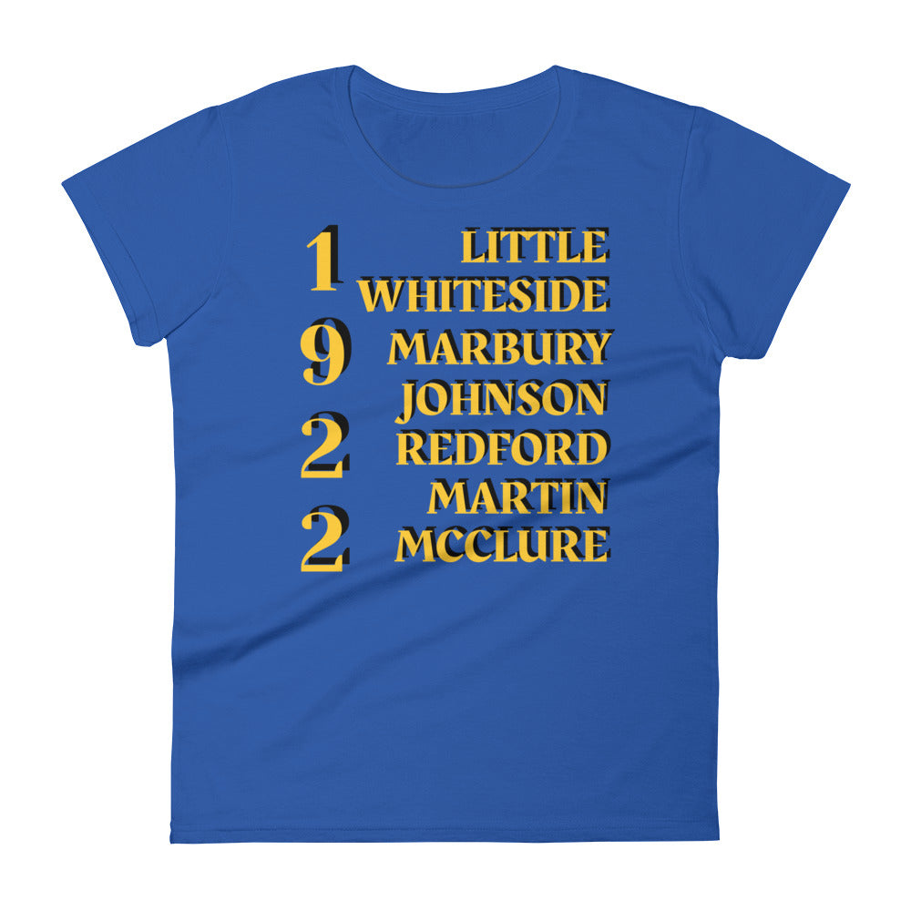 Women's SGRHO Founder's short sleeve t-shirt