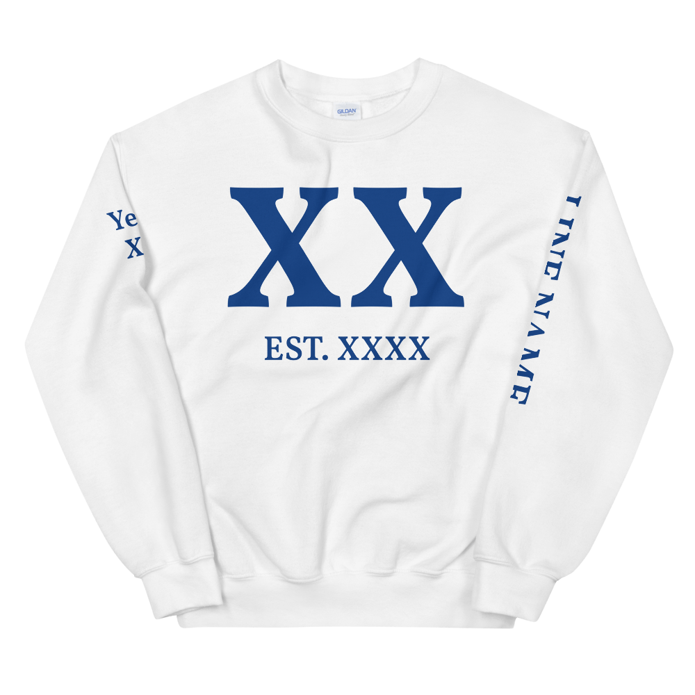 Zeta Customizable Chapter Sweatshirt